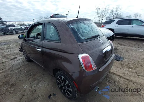 2013 Fiat 500 Pop z USA, uszkodzony, nr VIN 3C3CFFAR3DT513557